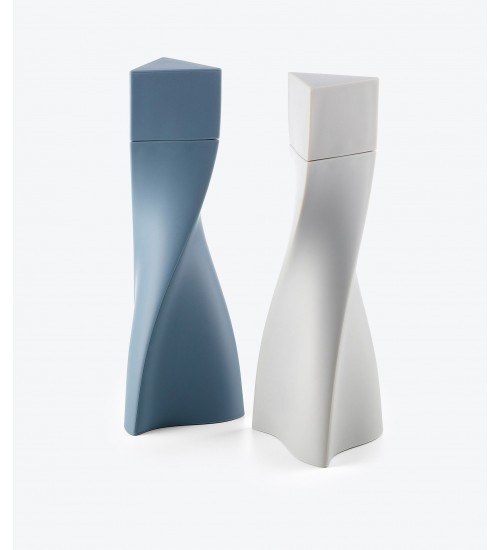 Zaha  Hadid Design DUO 调味料料盐磨器2件套 蓝色&黑色D8.5H23.8cm